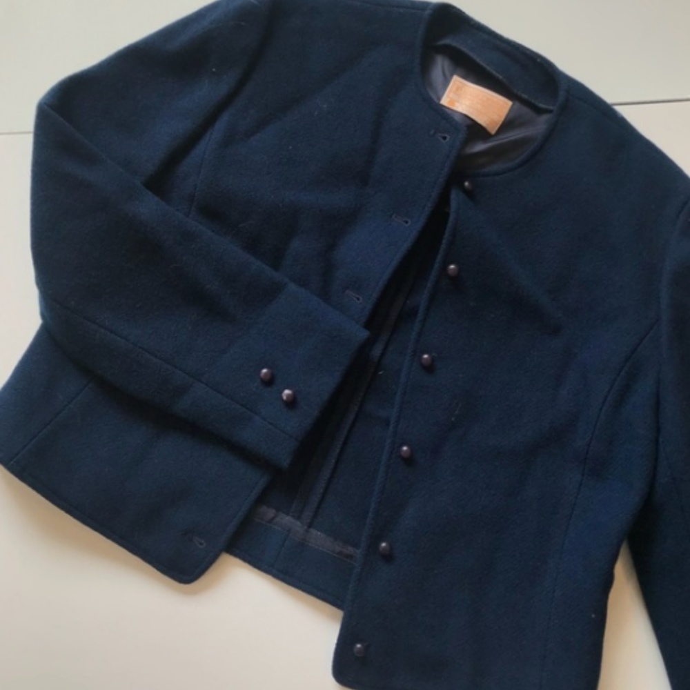 Pendleton Jacket Navy Blue Vintage